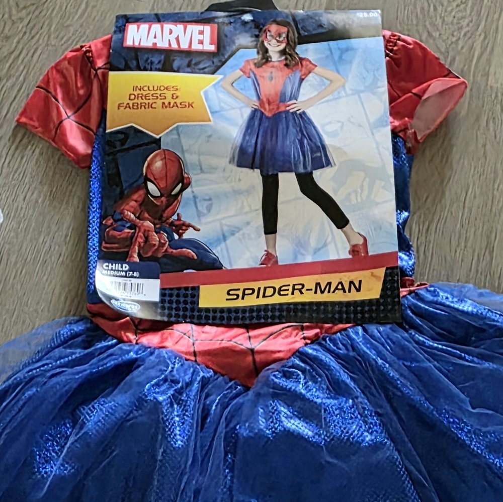 Marvel Spider-Man Kids Costume - Red and Blue
